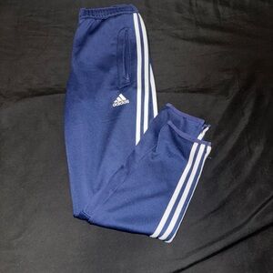 Adidas Climacool Navy Sweats Size Youth Large
